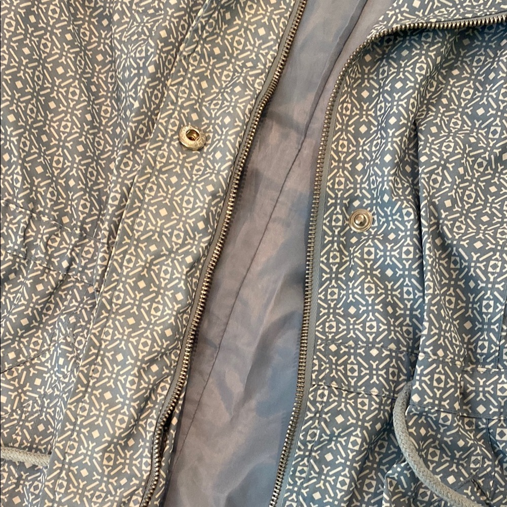 Blue Patterned Rain Jacket - Picture 5 of 5